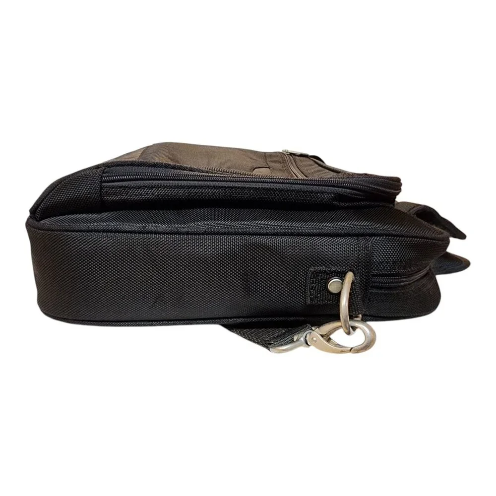 Dell Computer Laptop Briefcase Shoulder Messenger Bag Fits Up To 17